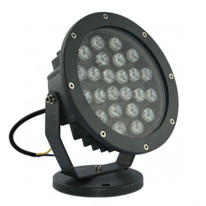 Armatur LED rund färgval 24W Ø205mm höjd 250mm