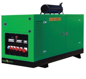 3 фазный резервный генератор с дизельным двигателем Deutz 1500 об/м.