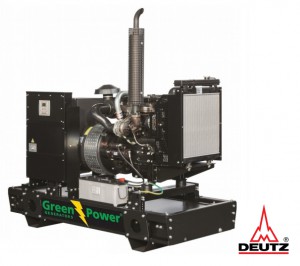 Deutz Elverk 30 kVA 24 kW manuell startpanel