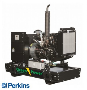 Perkins Elverk 80 kVA 64 kW manuell startpanel