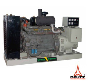 Deutz Elverk 130 kVA 104 kW automatisk startpanel