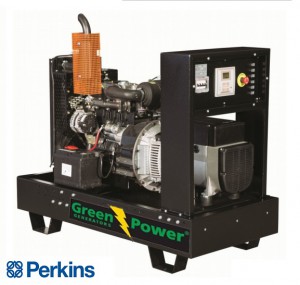 Perkins Elverk 10 kVA 8 kW automatisk startpanel