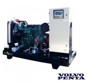 Volvo Elverk 130 kVA 104 kW automatisk startpanel