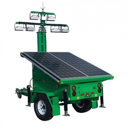 Mobil belysningsmast Mobil belysningsmast