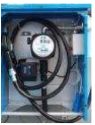 Pump dieselpump med avstängning