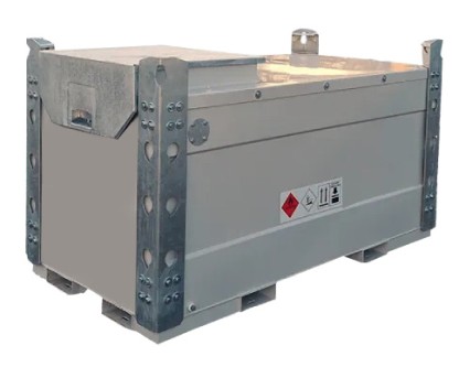 Transporttank Compact 2000 liter Grå, Volym 2126 liter Volym 95%. 2020liter