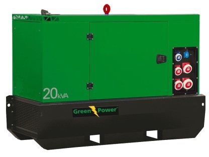 Perkins Elverk för uthyrning Zero noise 10-25kVA  60Hz 1500rpm
