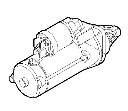 Startmotor 12V