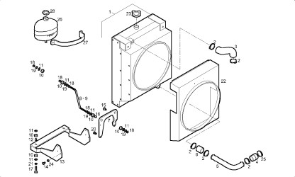 &Ouml;verdimensionerad radiator