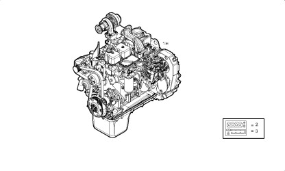 Motorenhet NEF45SM3