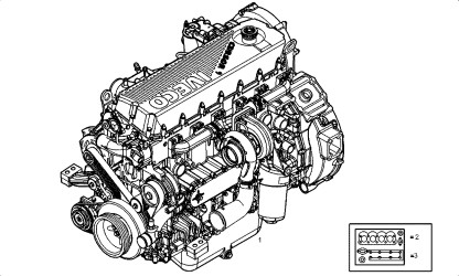 Motorenhet CURSOR87 TE3F