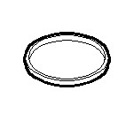 Distansring Cylinderfoder SP=0,08 mm
