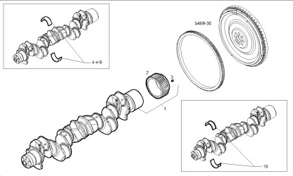 Vevaxelaggregat CURSOR87 TE3F  