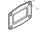 Platt motorpackning
