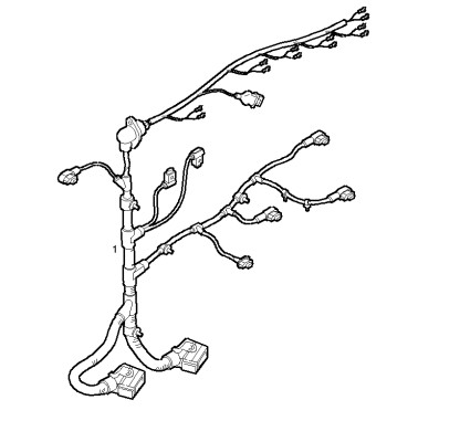 Motorkabelh&auml;rva CURSOR87 TE3F