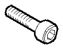 Cylinderskruv M8
