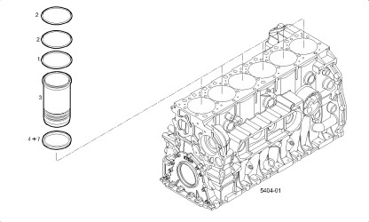 Cylinderledningsmontering CURSOR13