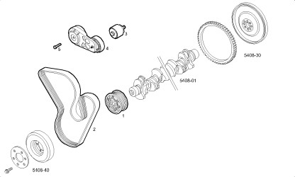 Drivande remskiva Cursor13