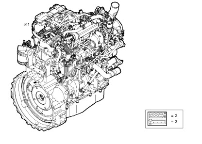 Motorenhet NEF F36ETVP03
