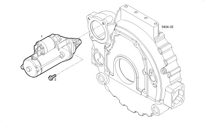 Startmotor NEF F36ETVP03
