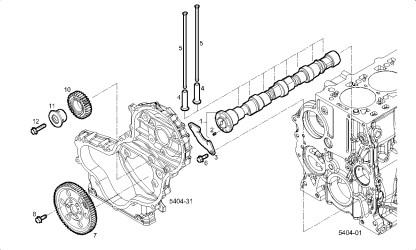 Kamdrivning NEF F36ETVP03