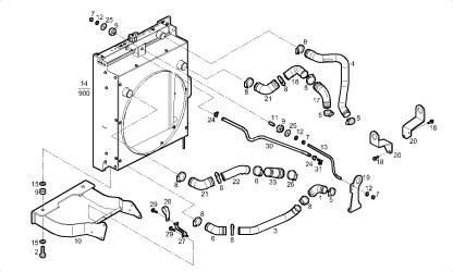 &Ouml;verdimensionerad radiator