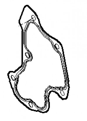 Motor platt packning