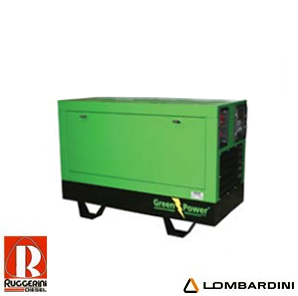 Ruggerini/ Lombardini Luftkyld diesel