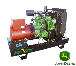 Genset  JOHN DEERE with water-cooled diesel engine 1500 r/m